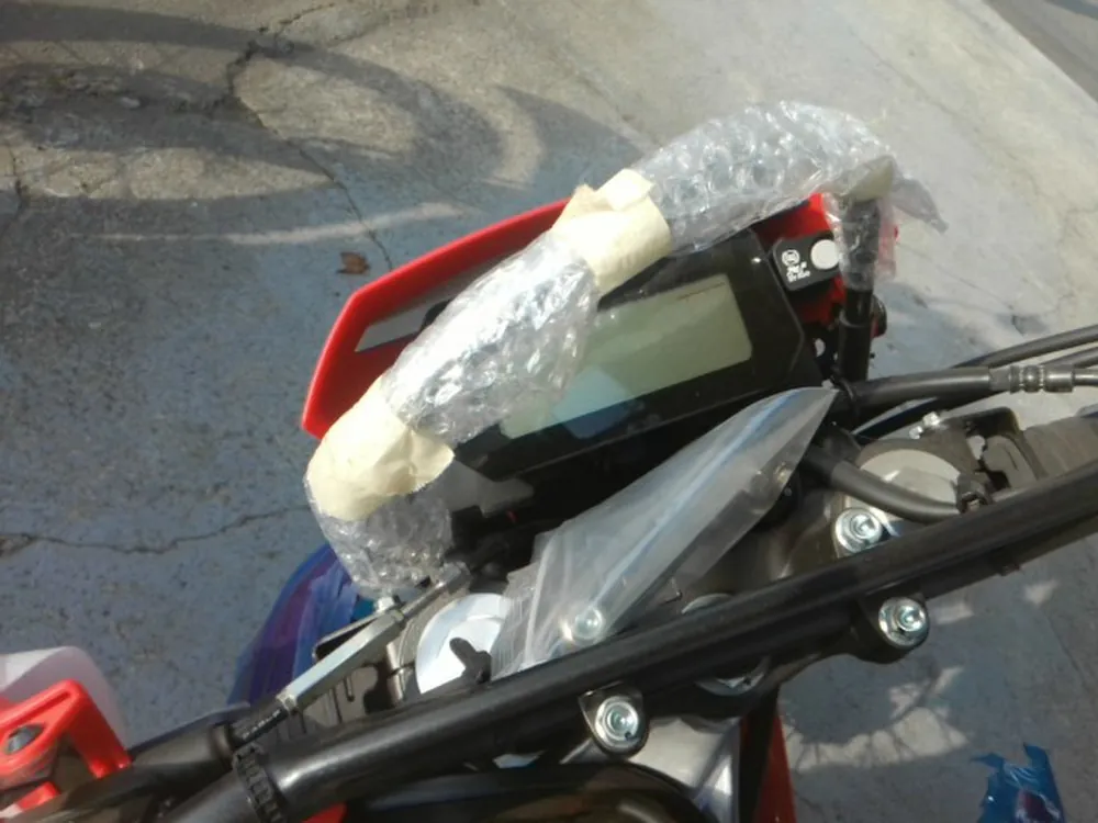 Honda CRF250 Rally, красный, фото 3