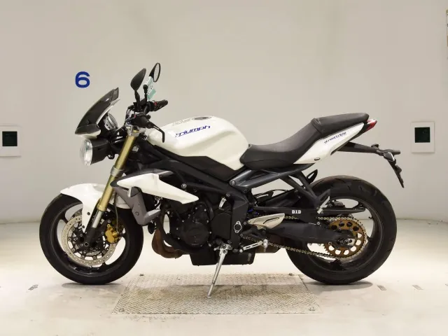 Triumph Street Triple 2013, белый, фото 2