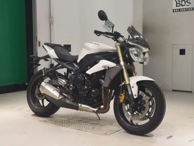 Triumph Street Triple 2013, белый, фото 3