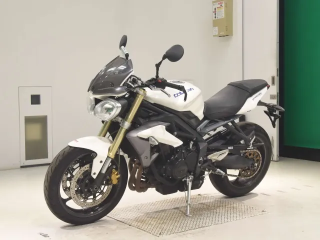 Triumph Street Triple 2013, белый, фото 4