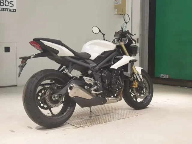 Triumph Street Triple 2013, белый, фото 5
