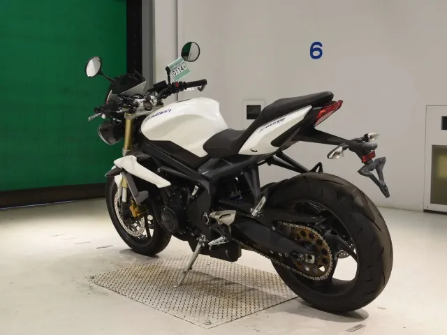 Triumph Street Triple 2013, белый, фото 6
