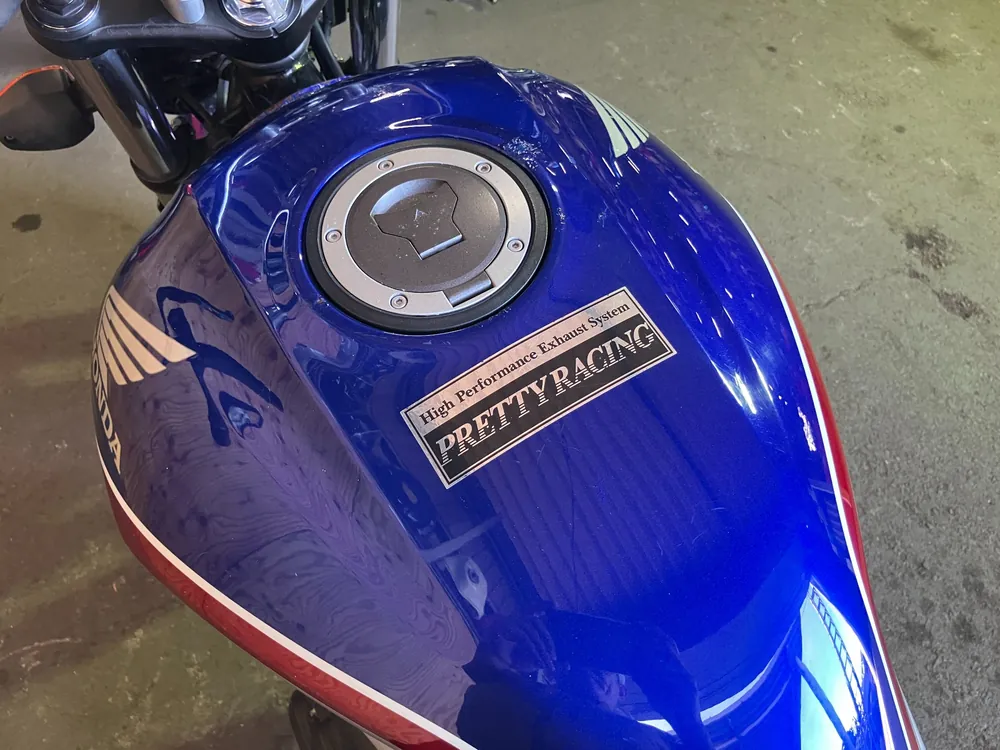 Honda CB400SB 2020, blue / white, фото 11