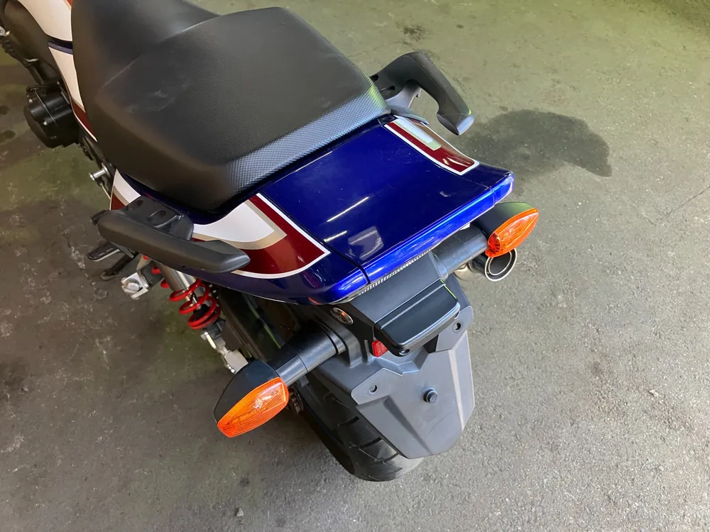 Honda CB400SB 2020, blue / white, фото 13