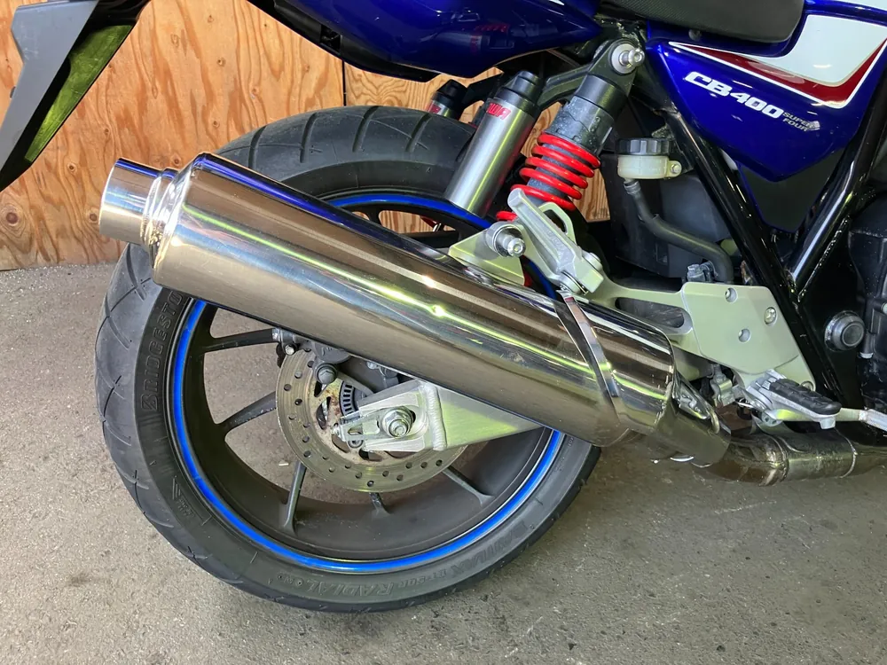 Honda CB400SB 2020, blue / white, фото 6