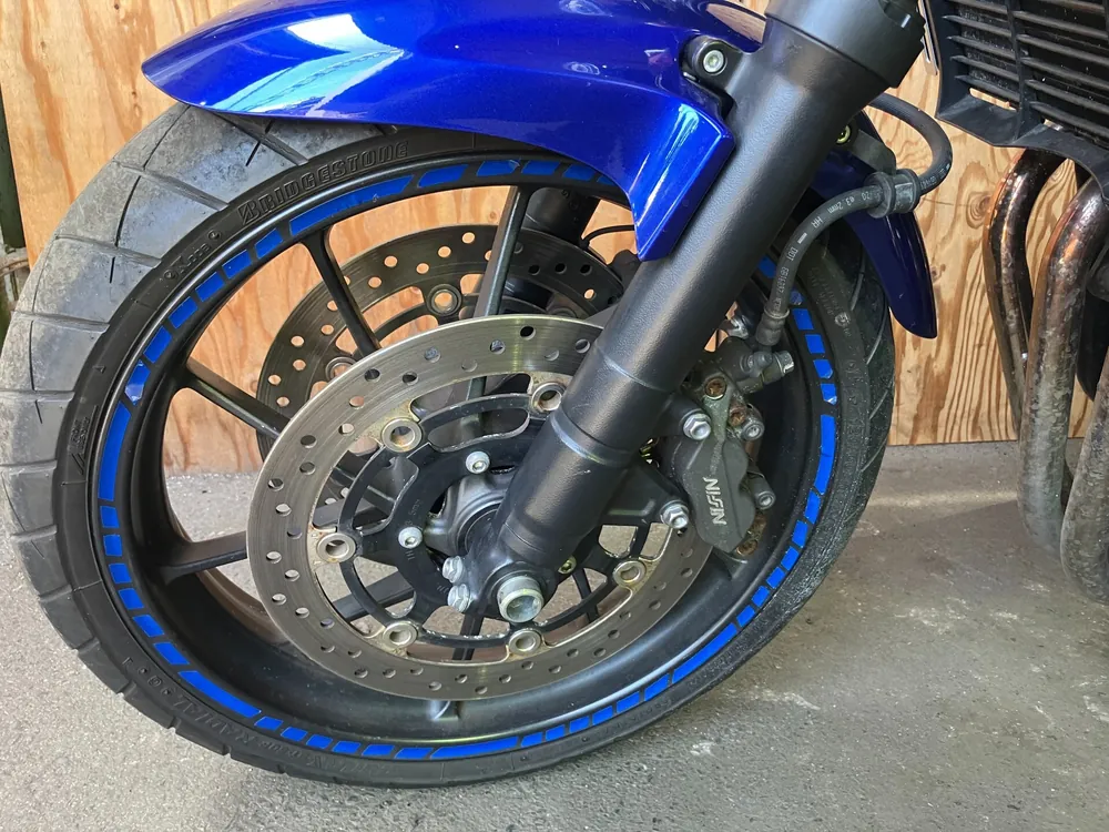 Honda CB400SB 2020, blue / white, фото 7
