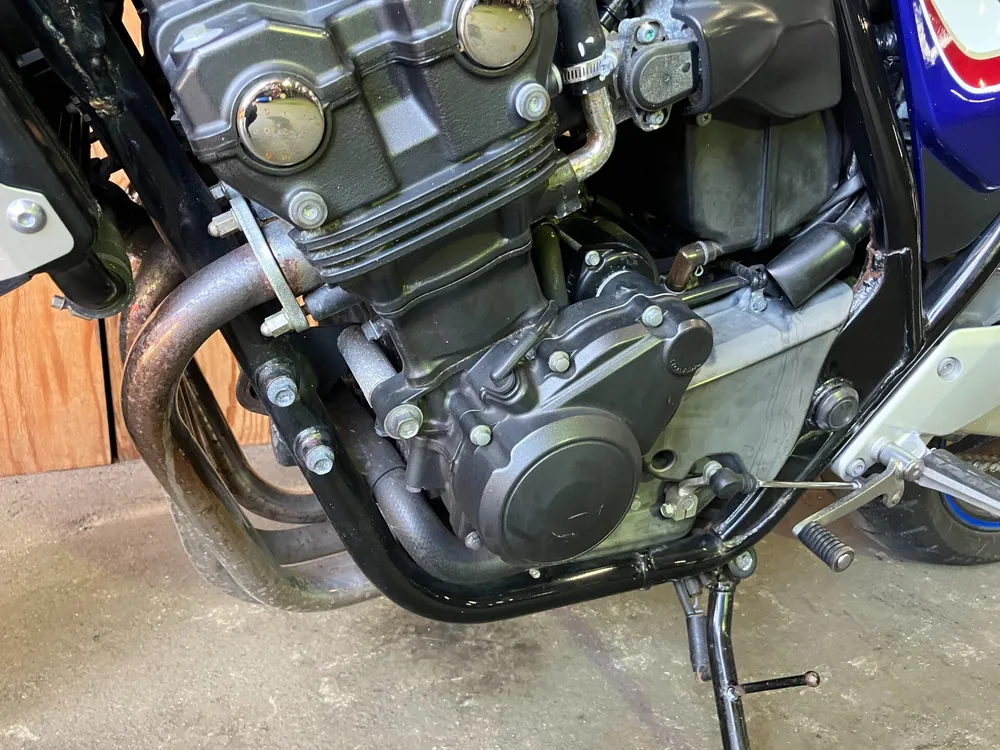 Honda CB400SB 2020, blue / white, фото 8