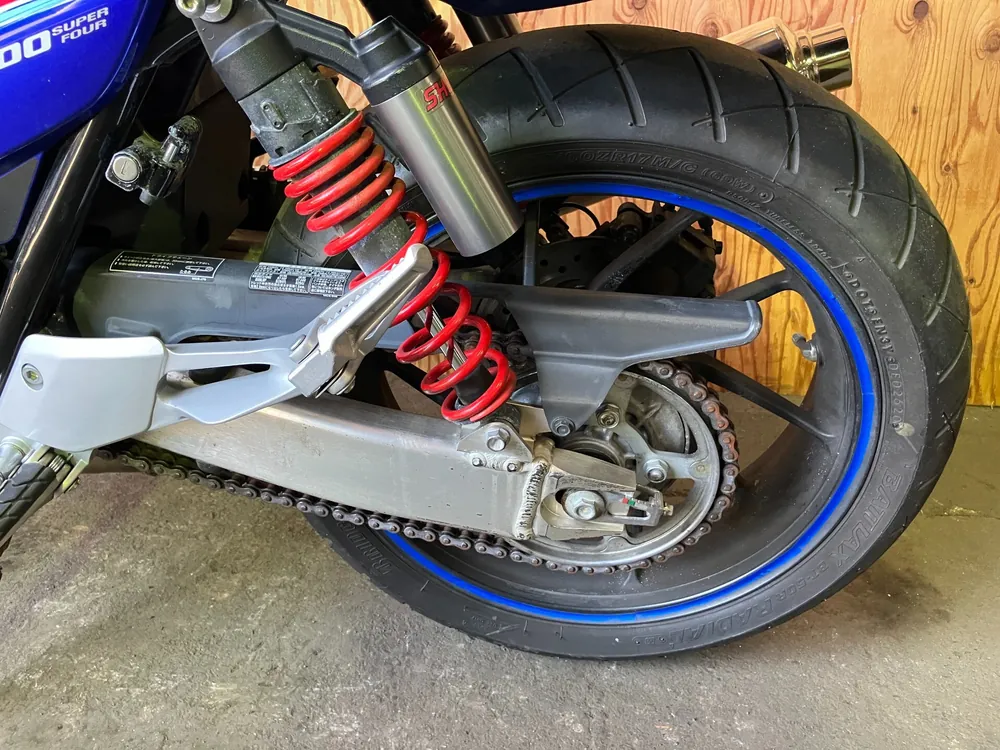 Honda CB400SB 2020, blue / white, фото 9