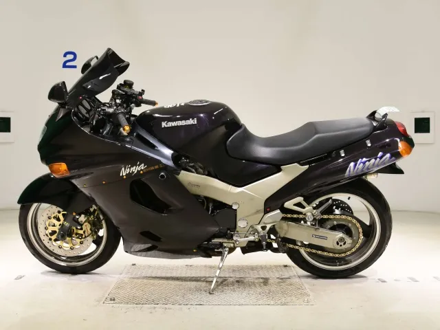 Kawasaki ZZ-R1100 1994, чёрный, фото 2