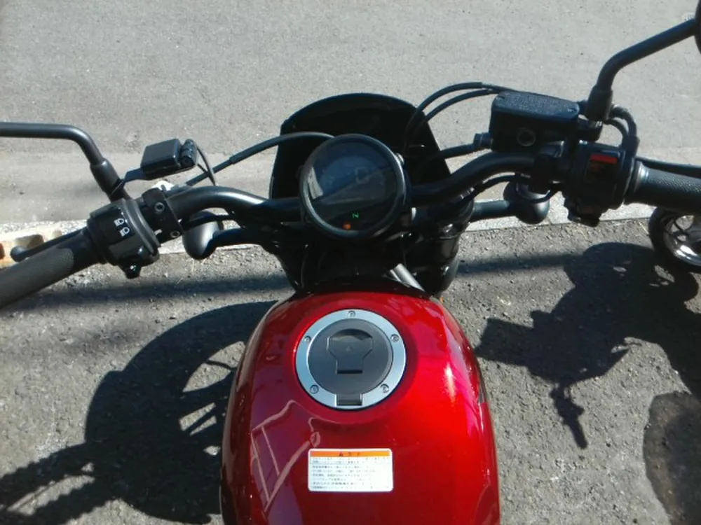 Honda Rebel 250, красный, фото 3