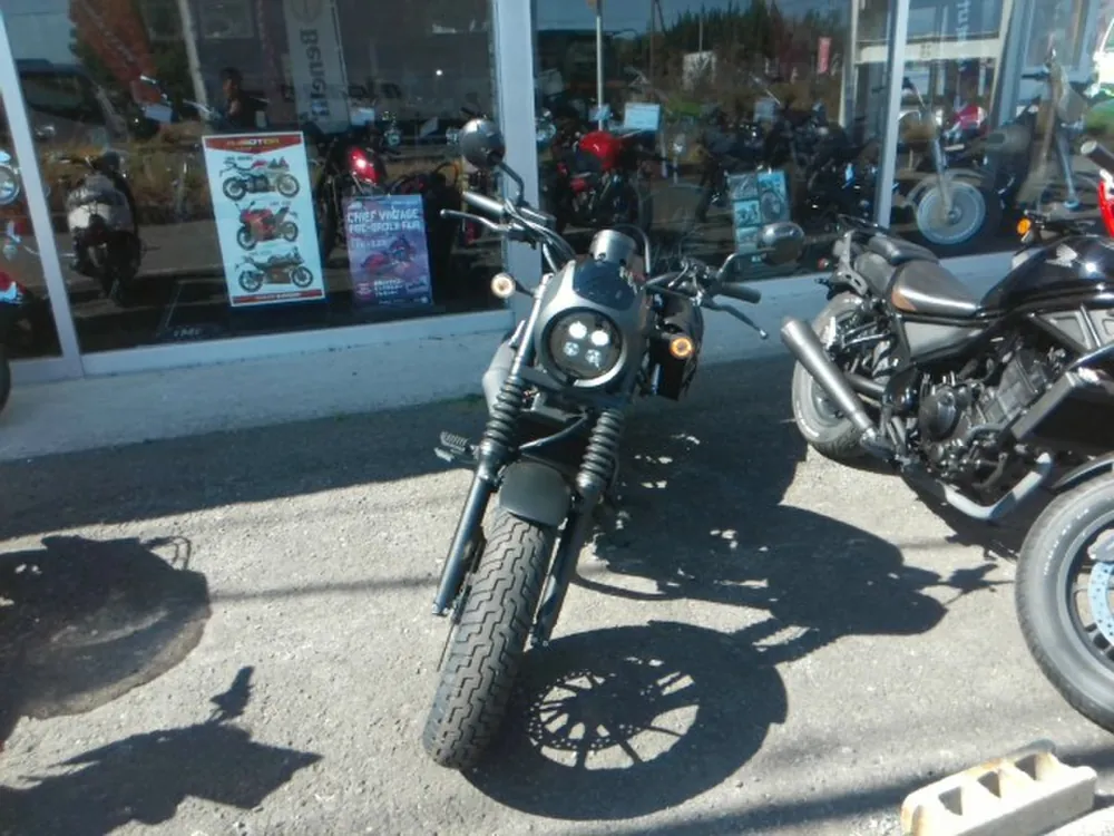 Honda Rebel 250, красный, фото 4