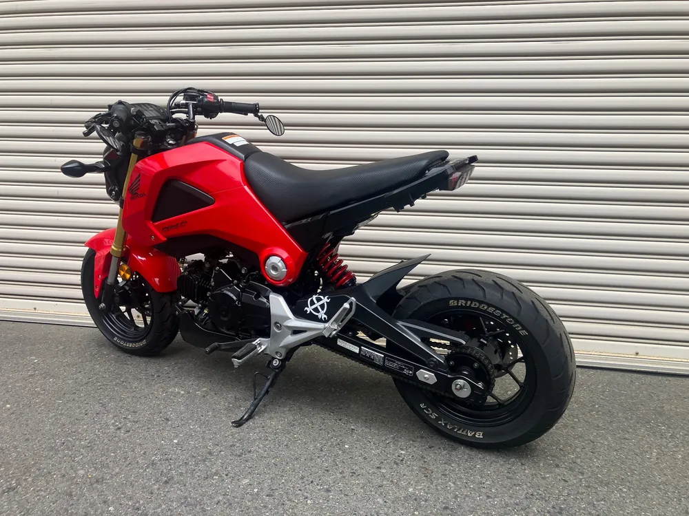 Honda Grom, красный, фото 5