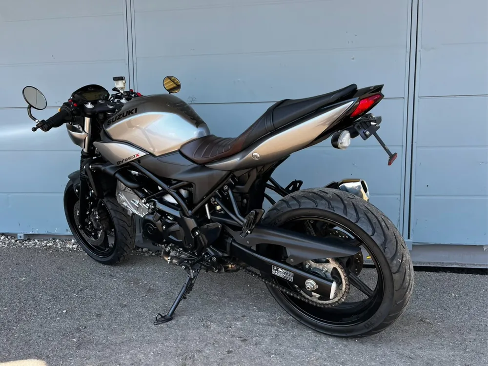 Suzuki SV650 2021, серебристый, фото 4