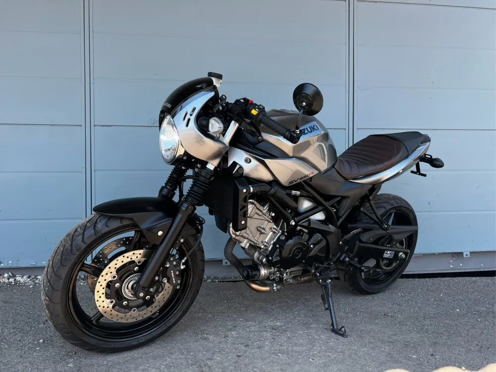Suzuki SV650 2021, серебристый, фото 6