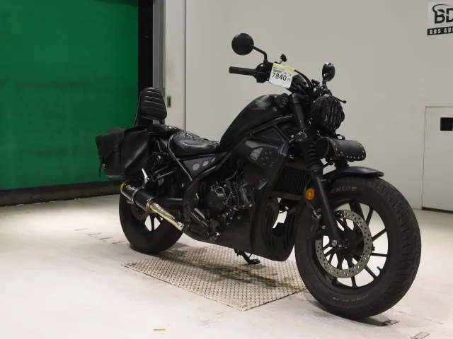 Honda Rebel 250, matt black, фото 3