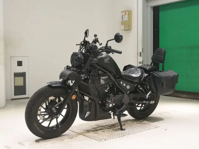 Honda Rebel 250, matt black, фото 4