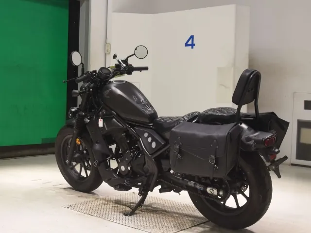 Honda Rebel 250, matt black, фото 6