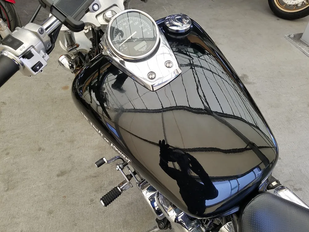 Honda Shadow Slasher 2000, чёрный, фото 4