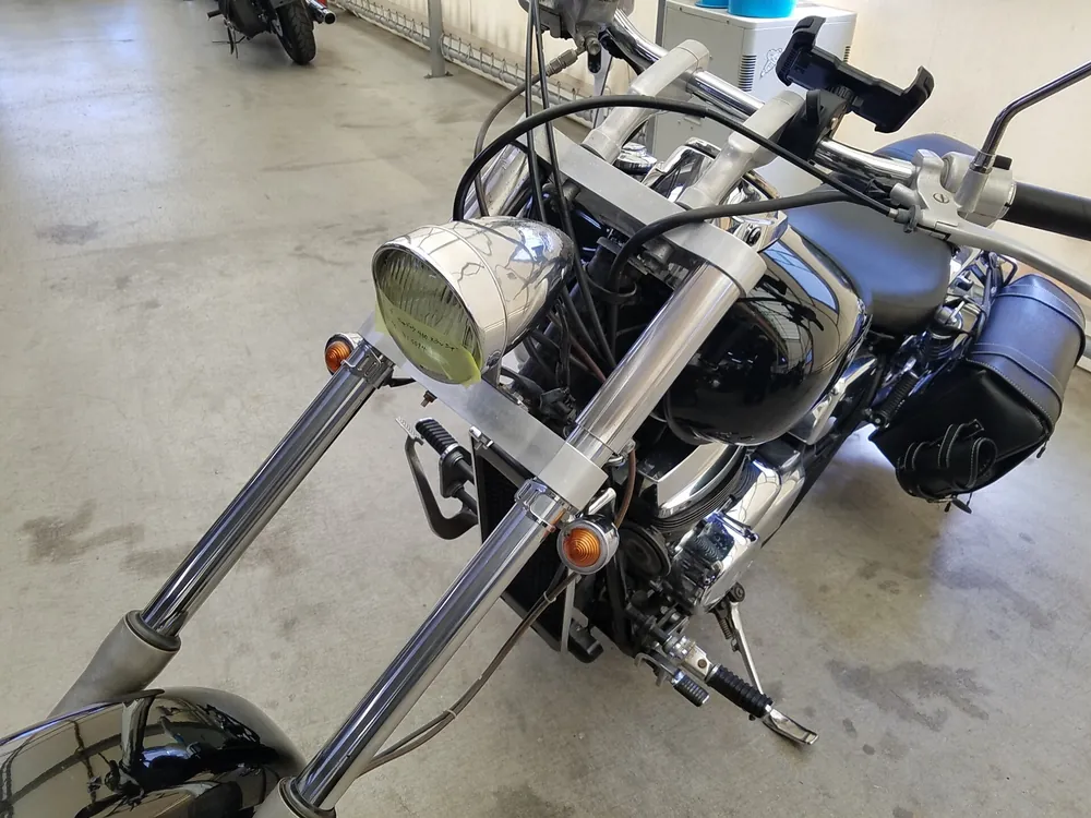 Honda Shadow Slasher 2000, чёрный, фото 5
