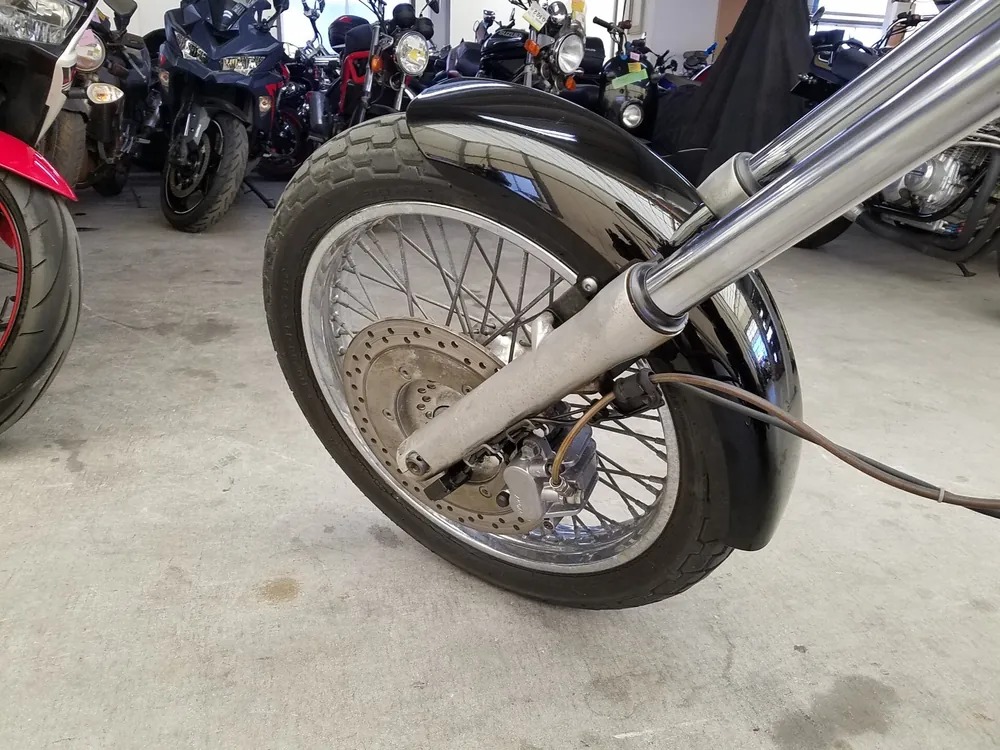 Honda Shadow Slasher 2000, чёрный, фото 8