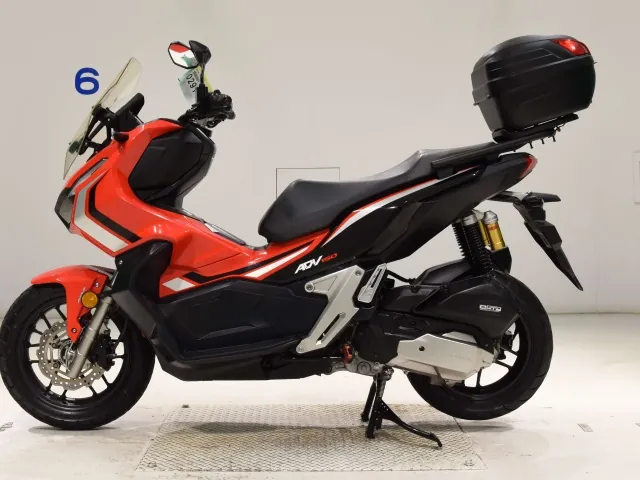 Honda ADV150, красный, фото 2