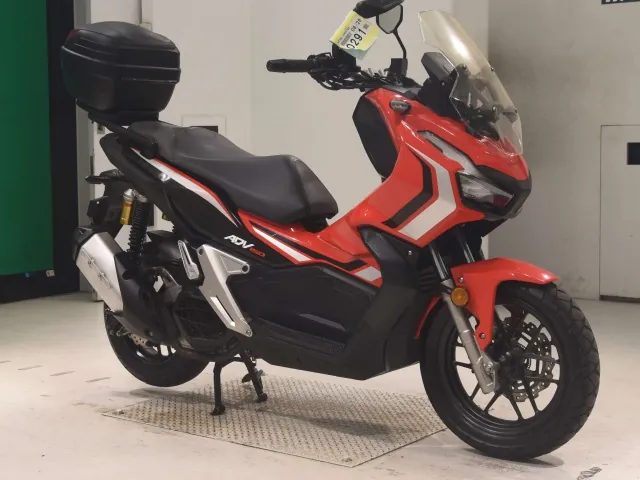 Honda ADV150, красный, фото 3