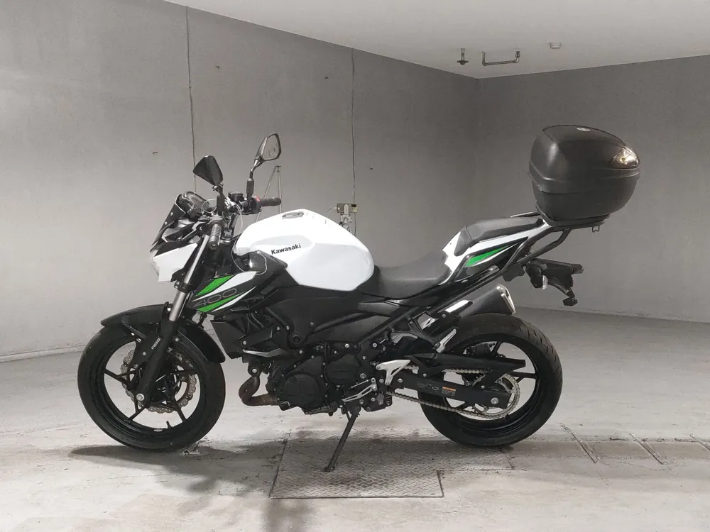 Kawasaki Ninja 400 2019, white/black, фото 2