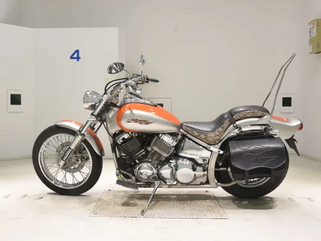 Yamaha Drag Star 400 Classic 2005, оранжевый, фото 2