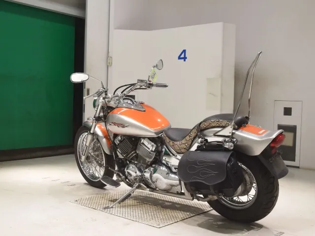 Yamaha Drag Star 400 Classic 2005, оранжевый, фото 6
