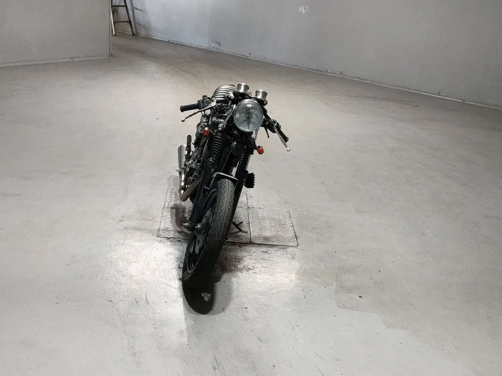 Yamaha SR400 1990, чёрный, фото 3