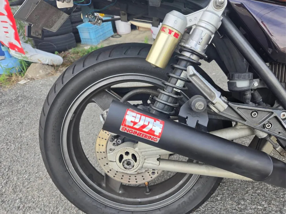 Kawasaki ZRX400-II 2001, фиолетовый, фото 13