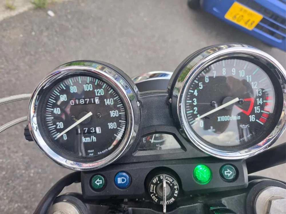 Kawasaki ZRX400-II 2001, фиолетовый, фото 8
