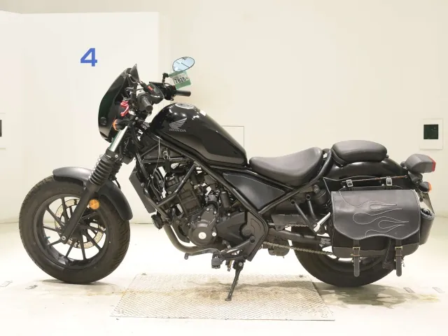 Honda Rebel 250, чёрный, фото 2
