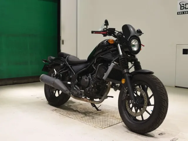 Honda Rebel 250, чёрный, фото 3
