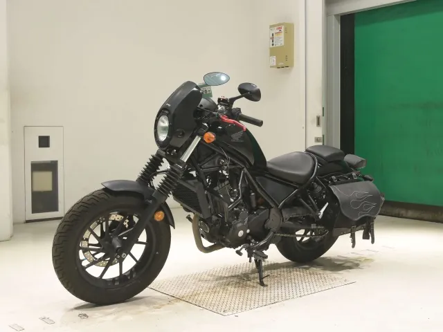 Honda Rebel 250, чёрный, фото 4