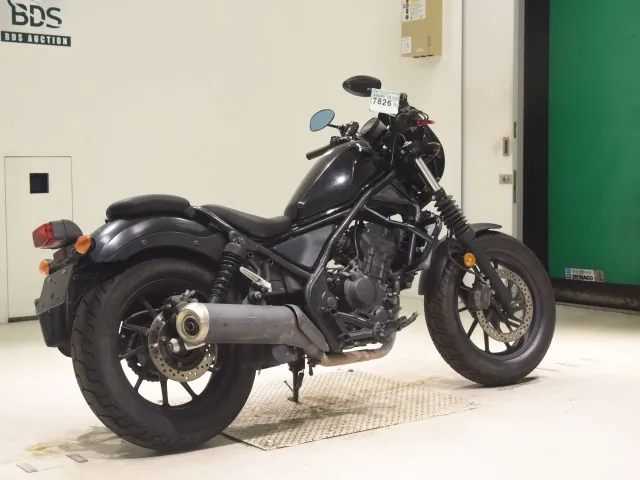 Honda Rebel 250, чёрный, фото 5