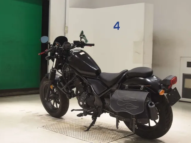 Honda Rebel 250, чёрный, фото 6