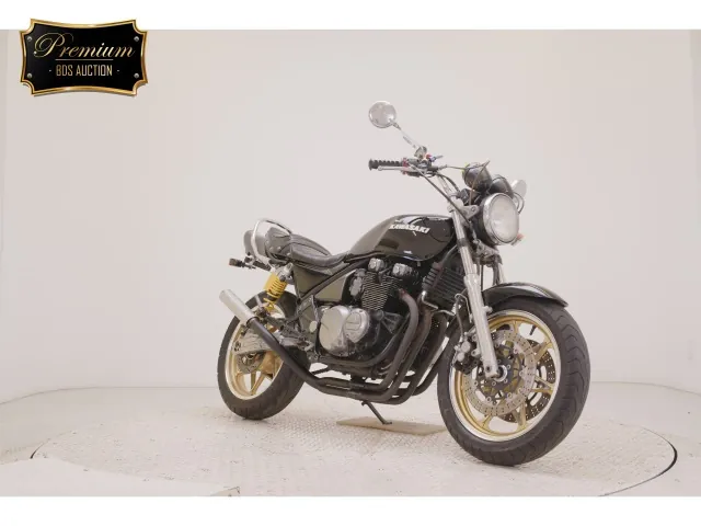 Kawasaki Zephyr 400 1990, чёрный, фото 3