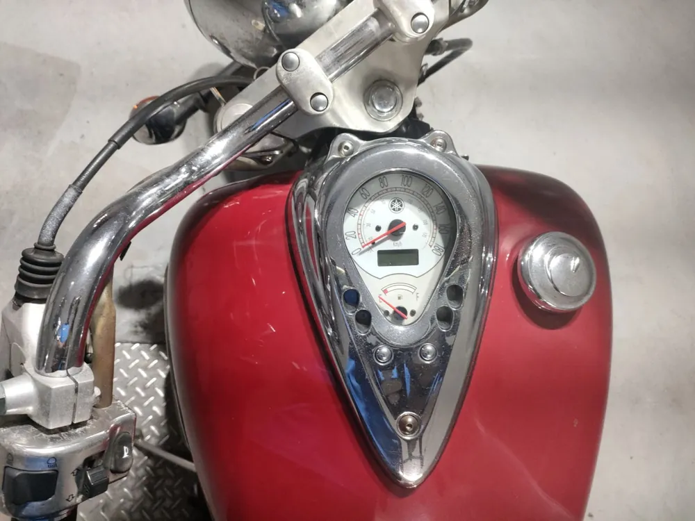 Yamaha Drag Star 400 Classic 2003, красный, фото 5