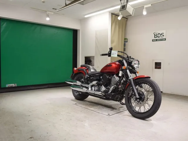 Yamaha Dragstar 400 2015, red | black, фото 3