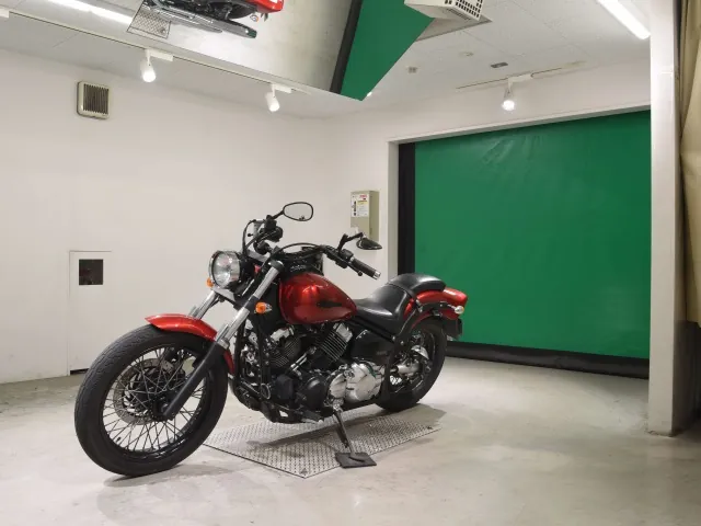 Yamaha Dragstar 400 2015, red | black, фото 4