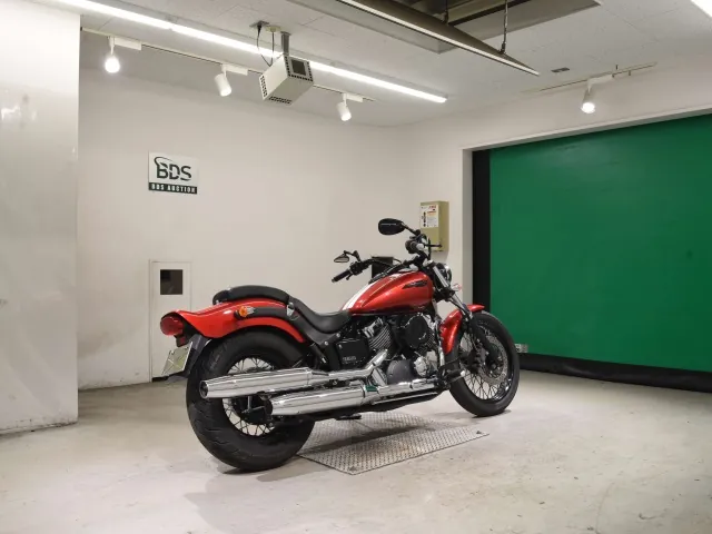 Yamaha Dragstar 400 2015, red | black, фото 5