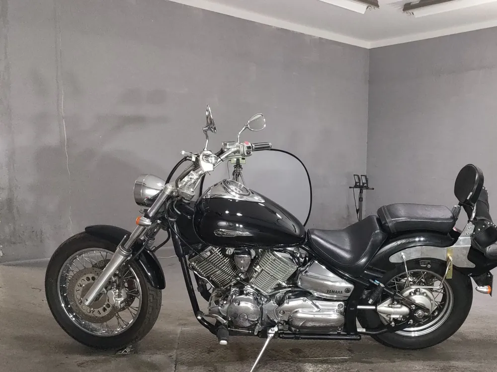 Yamaha Dragstar 1100 2004, чёрный, фото 2