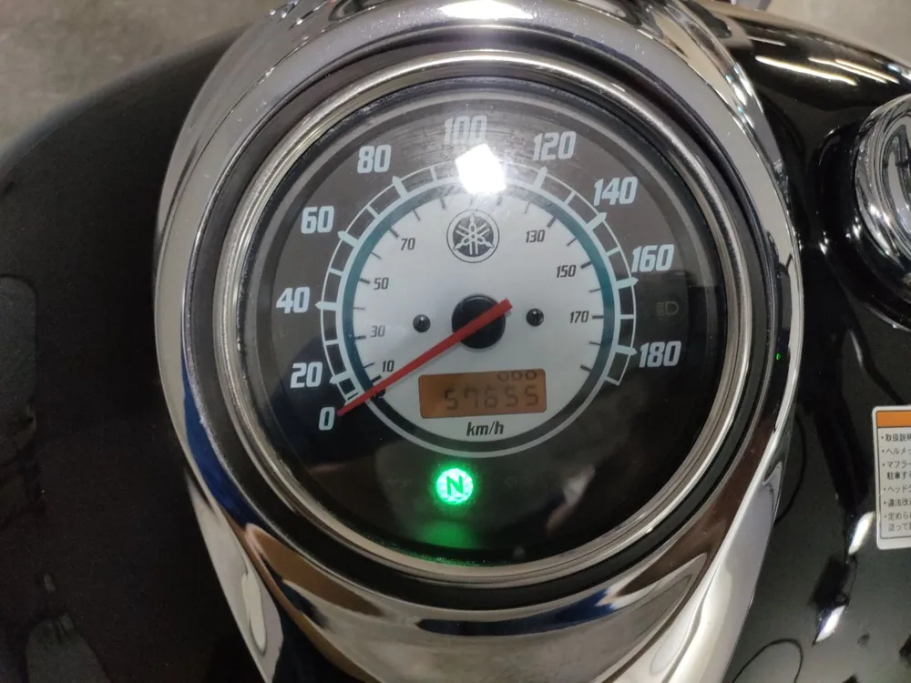 Yamaha Dragstar 1100 2004, чёрный, фото 5