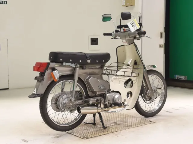 Honda Super Cub, серебристый, фото 5