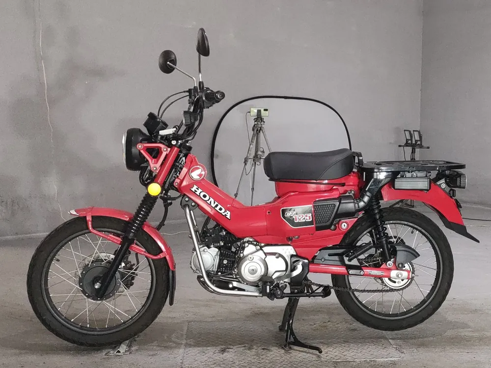 Honda CT125 Hunter Cub, красный, фото 2