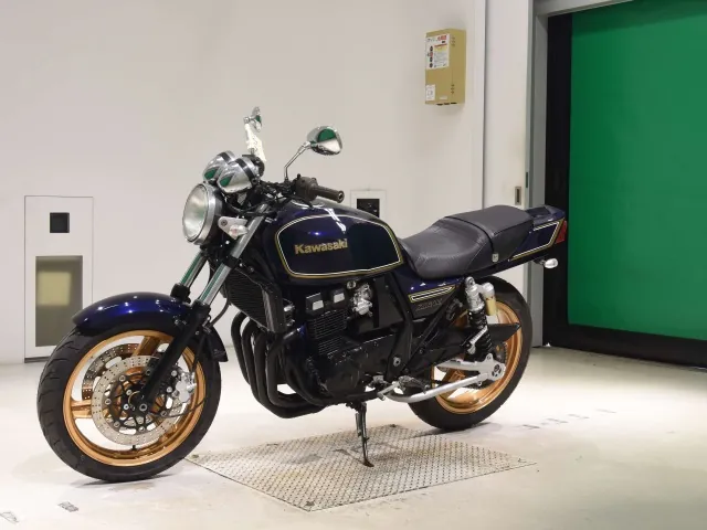 Kawasaki ZRX400-II 1995, navy blue, фото 4