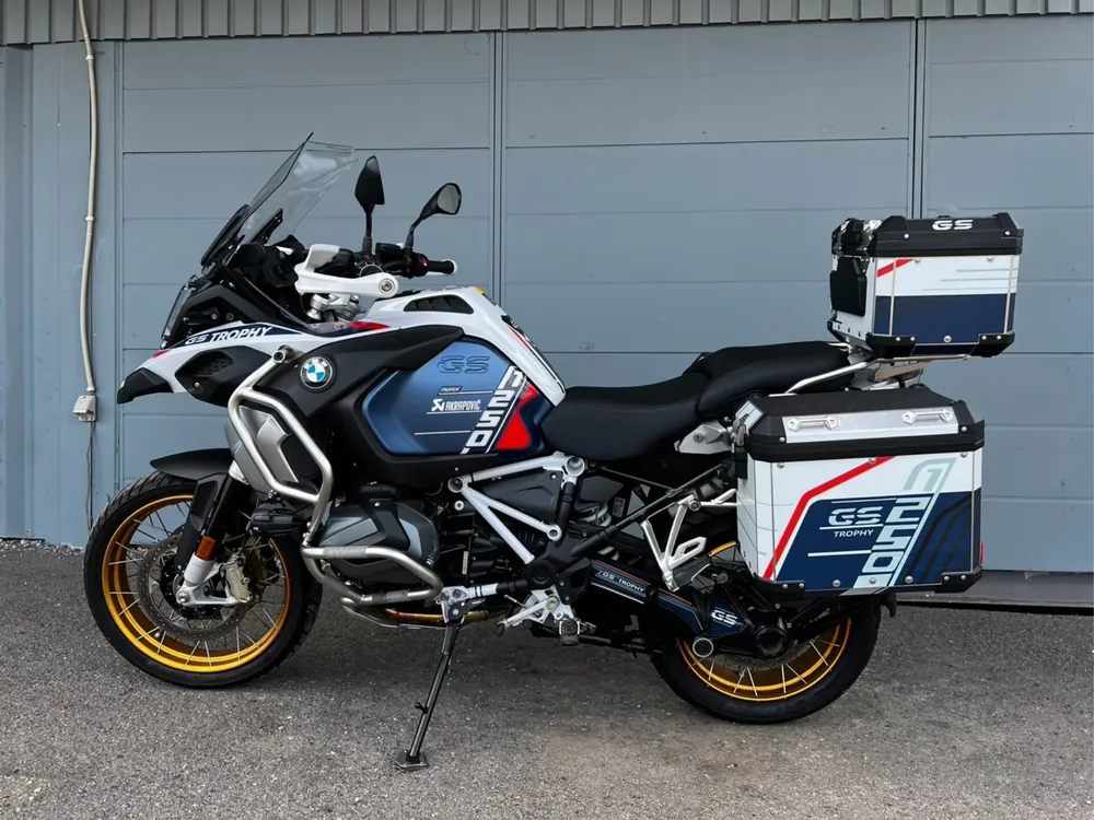 BMW R1250Gs 2023, white / blue, фото 5