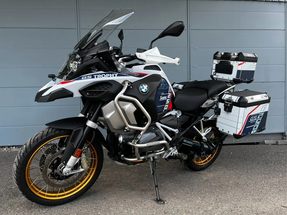 BMW R1250Gs 2023, white / blue, фото 6