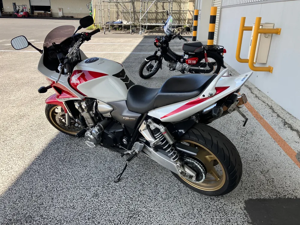 Honda CB1300 2005, белый, красный, фото 2